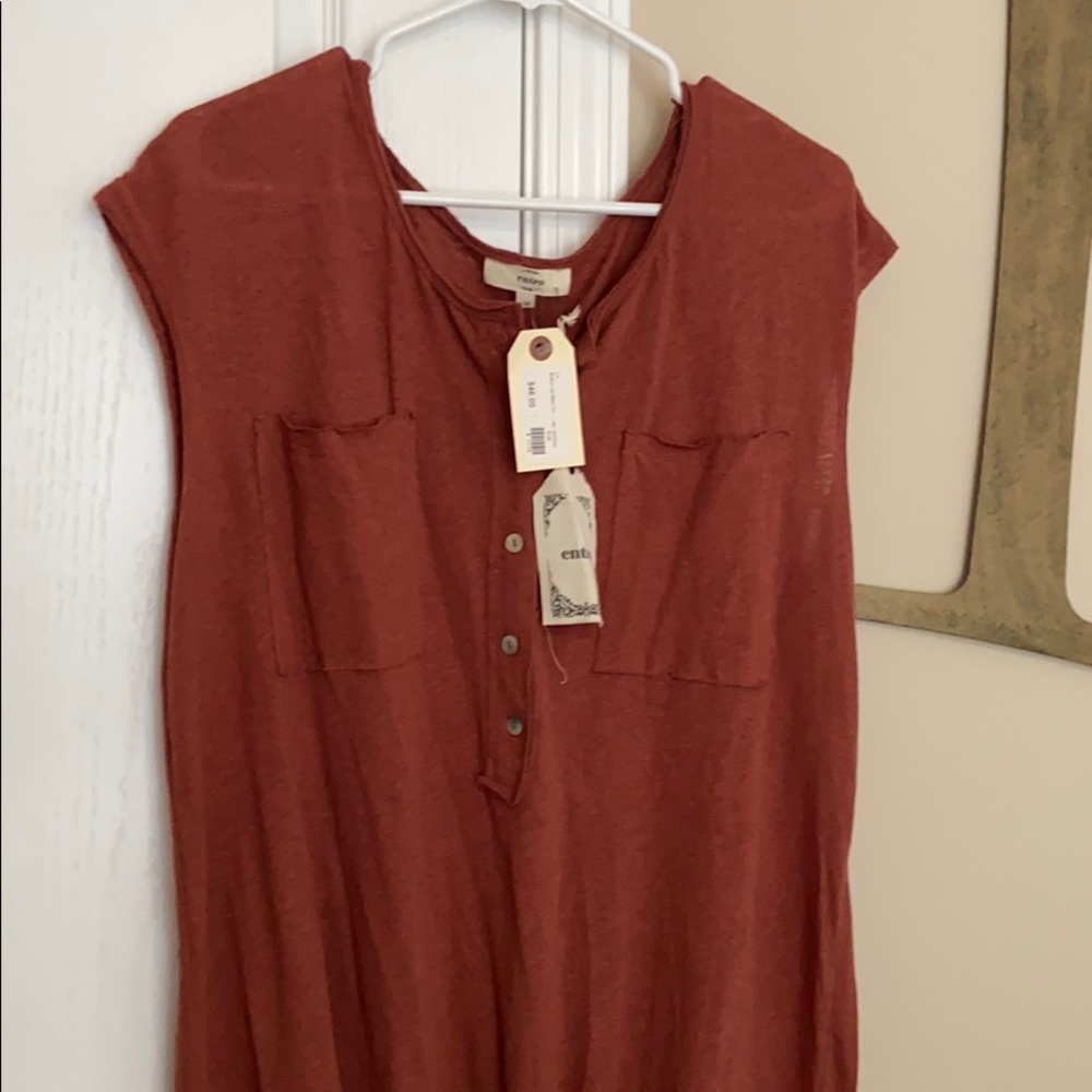 dress with a tie in the front